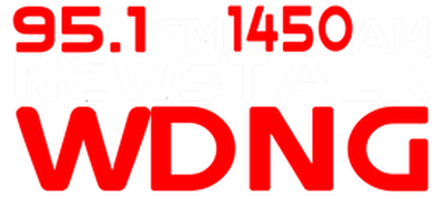 WDNG NewsTalk 95.1 FM / 1450 AM — media appearance logo